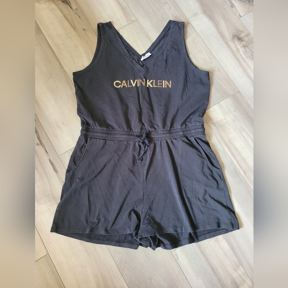 Calvin Klein Black Romper